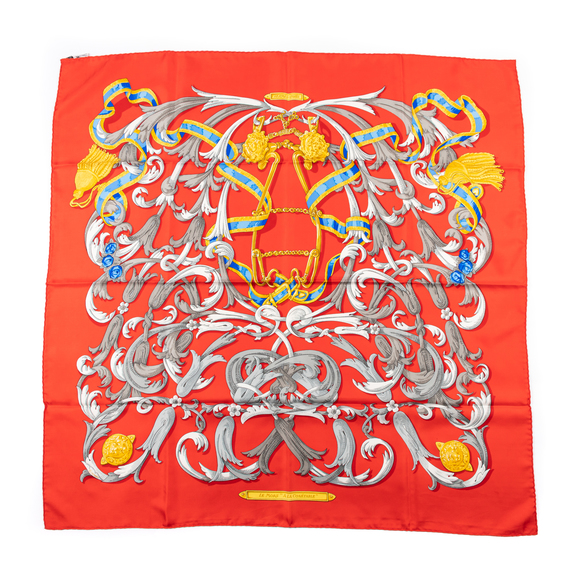 Hermes Scarf Le Mors a la Conetable by - Picture 2 of 2